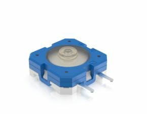 RACON 12 S vertikal, THT, 9,7 ± 2,5 N, 1 S