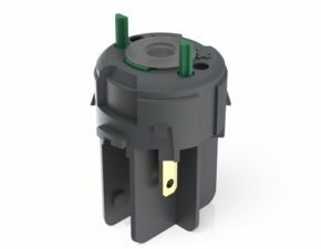 RAFIX FS Schaltelement Universal QC, Gold, Lichtleiter, für LED Clip, 1 S