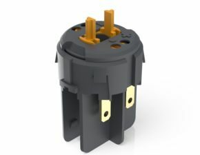 RAFIX FS Schaltelement Not-Halt QC, Gold, Plus 1, 2 Ö + 1 Meldekontakt