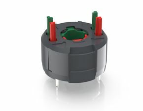 RAFIX FS+ Schaltelement Universal PCB, Gold, für THT LED, 1 Ö + 1 S