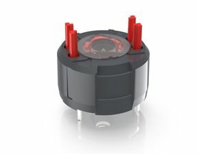 RAFIX FS+ Schaltelement Universal PCB, Gold, Lichtleiter, für SMT LED, 2 Ö, mit Lichtleiter