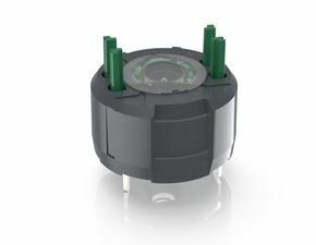 RAFIX FS+ Schaltelement Universal PCB, Gold, Lichtleiter, für SMT LED, 2 S, mit Lichtleiter