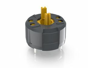 RAFIX FS+ Schaltelement Not-Halt PCB, Gold, für THT LED, 1 Ö + 1 S