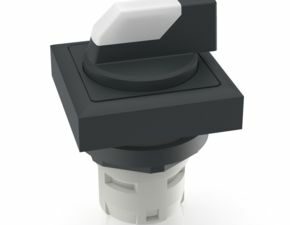 RAFIX 16, Leuchtwahlschalter, Bund quadratisch anreihbar, 1 x 90°, Form L, rastend, beleuchtbar