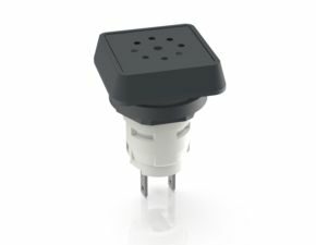 RAFIX 16, Akustischer Signalgeber, Bund quadratisch, 70 dB