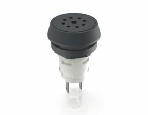 RAFIX 16, Akustischer Signalgeber, Bund rund, 70 dB