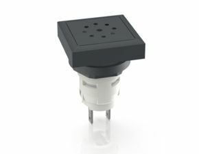 RAFIX 16, Akustischer Signalgeber, Bund quadratisch anreihbar, 70 dB