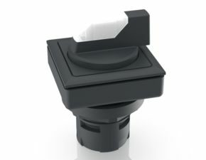 RAFIX 16 F, Leuchtwahlschalter, Bund quadratisch, 2 x 60°, rastend, beleuchtbar