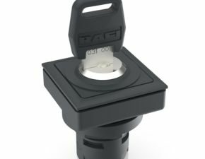 RAFIX 16 F, Schlüsselschalter, Bund quadratisch, 1 x 90°, Form L, rastend
