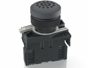 RAFIX 22 QR, Akustischer Signalgeber, Bund rund, 70 dB