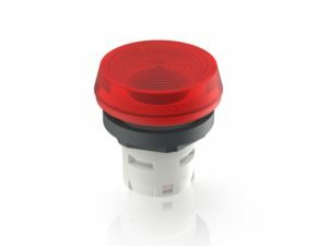 RAFIX 16, Leuchtvorsatz, Blende rund, Blende rot