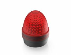 Signalleuchte Tilted Diamond, 24 V, Blende rot, Cage Clamp<sup>®</sup>