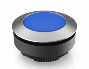 RAFIX 30 FS, Leuchtvorsatz, Bund rund, Blende blau