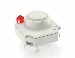 RF 15 R, Gold, nieder Punktausleuchtung 1 LED, 2,9 ± 0,6 N, Leuchtmittel rot, 1 S