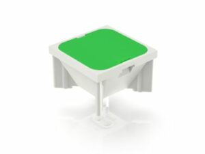 RF 15, osvijetljeno polje, potpuna rasvjeta, zeleni izvor svjetlosti, zelena otvorina