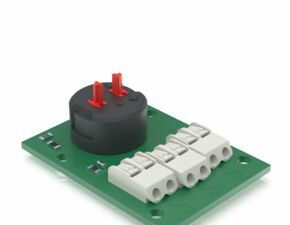 E-BOX MODULAR, Kontaktmodul Not-Halt, 35 V, 2 Ö,  LED rot
