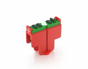 LED, FS Technologie QC Clip, 24 V, rot