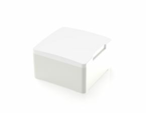 MICON 5, Stößel quadratisch 14,5 mm, mit mechanischem Anschlag, weiß, GH 9,55 mm