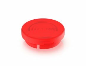 Blende, 9,1mm, nieder, rot