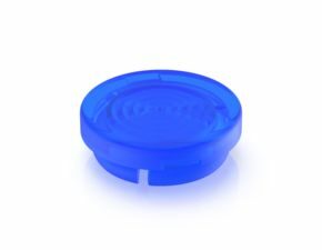 Blende, 9,1mm, nieder, blau