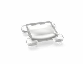 Tastenkappen-Körper, transparent, 17,2 mm x 17,2 mm