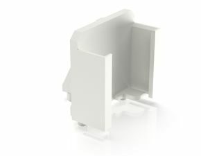 RACON Vertikaladapter, weiß, 12,4 mm x 13,6 mm, für RACON 12