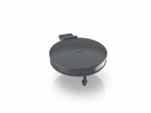 Durchführungen, Ersatzdichtkappe, USB, schiefergrau, 29,18 mm x 22,35 mm