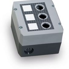 RAFIX Isolierstoffgehäuse 22mm, 1 Einbaustellen, gelb