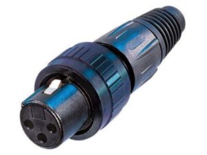 CABLE CON. FE.3P.W/COAX.SCREW