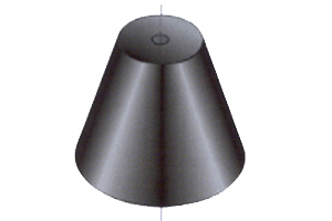 Distanzhalter flammwidrig, H = 50 mm für alle