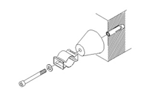 Setting tool for HKD plug M8 x 30 mm