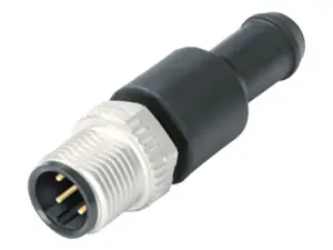 M12 Abschlussstecker, Polzahl: 4, ungeschirmt, IP69K, Profibus, PUR