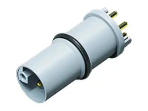 M12 Einbaustecker, Polzahl: 5, ungeschirmt, THR, IP68, UL 2238, Frontmontage