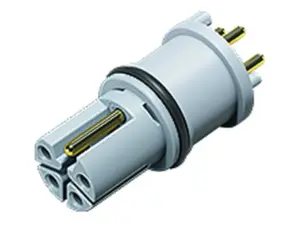 M12 Einbaudose, Polzahl: 5, ungeschirmt, THR, IP68, UL 2238, Frontmontage
