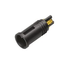 M5 Einbaustecker, Polzahl: 4, ungeschirmt, löten, IP67, UL 2238, Frontmontage, für M5-er Rohr