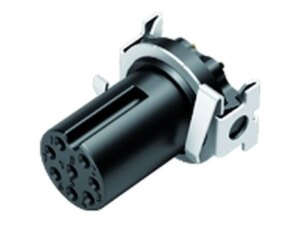 M12-A 8-pin flush-mounted box, Series 713 | Item No. 09 0484 601 08 | Binder