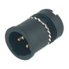M12-US Einbaustecker 2+PE-polig Serie 815 | Art. 09 2431 09 03 | Binder