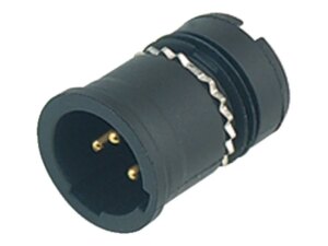 M12-US Einbaustecker 2+PE-polig Serie 815 | Art. 09 2431 09 03 | Binder