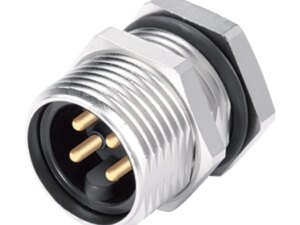 7/8" Flanschstecker 2+PE-polig Serie 820 | Art. 09 2447 180 03 | Binder