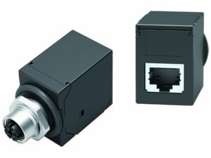 M12-X Schaltschrankdurchführung, Dose - RJ45 gerade 8-polig Serie 825 | Art. 09 5287 00 08 | Binder
