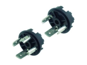 Bauform A Gerätestecker 2+PE-polig Serie 210 | Art. 43 1705 000 03 | Binder