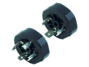Bauform A Gerätestecker 3+PE-polig Serie 210 | Art. 43 1707 005 04 | Binder