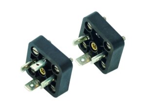Bauform A Gerätestecker 2+PE-polig Serie 210 | Art. 43 1713 000 03 | Binder