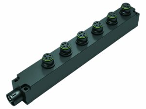 Snap-In IP67 6-fach-Verteiler 5-polig Serie 720 | Art. 72 9144 000 06 | Binder