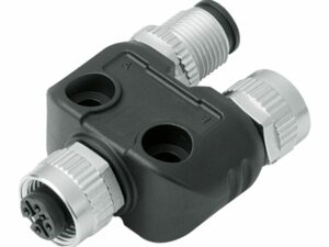 Zweifachverteiler, Y-Verteiler, Stecker - 2 Dosen 4-polig Serie 765 | Art. 79 5238 00 04 | Binder