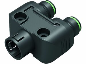 Snap-In IP67 Zweifachverteiler, Y-Verteiler 3-polig Serie 720 | Art. 79 9179 000 03 | Binder
