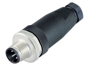 M12-A Kabelstecker 4-polig Serie 713 | Art. 99 0525 14 04 | Binder