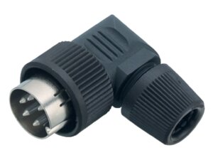 Bajonett Winkelstecker 4-polig Serie 678 | Art. 99 0609 72 04 | Binder