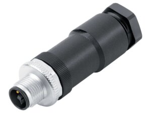 M12-T Kabelstecker 4-polig Serie 813 | Art. 99 0629 19 04 | Binder