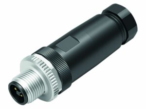 M12-T Kabelstecker 4-polig Serie 813 | Art. 99 0629 32 04 | Binder